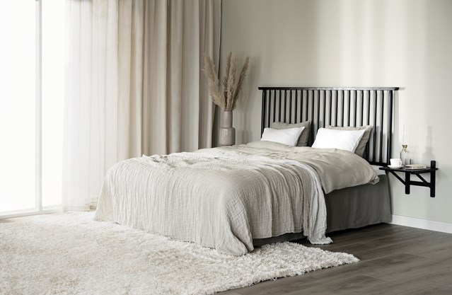 Tête de lit 'Riggins' - Noir