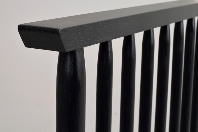 Tête de lit 'Riggins' - Noir