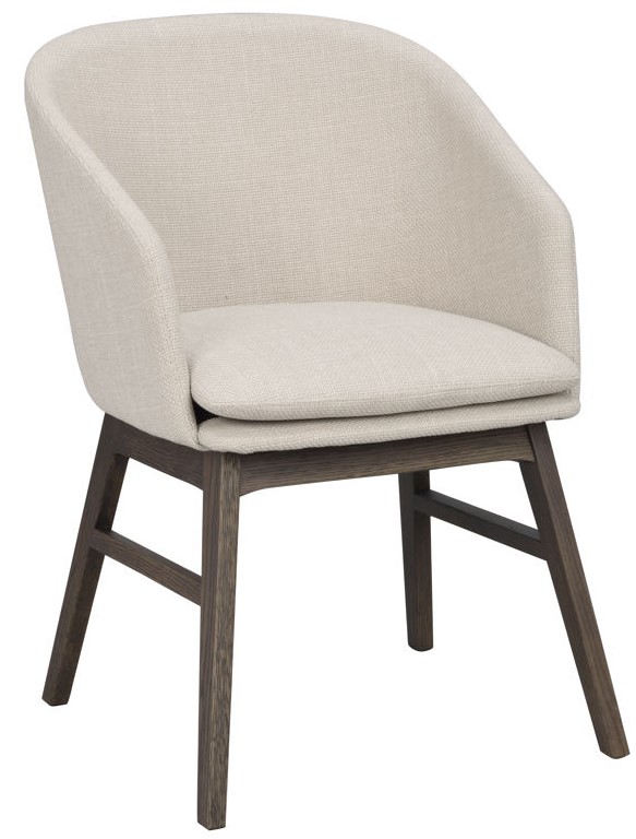 Fauteuil 'Windham' - Beige/Brun