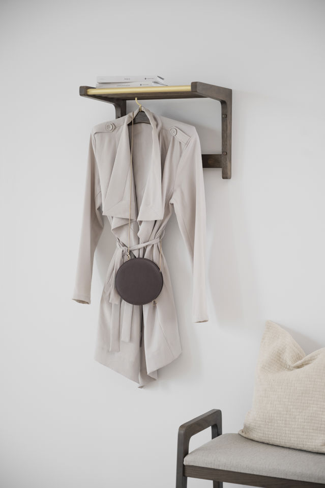 Porte-manteau 'Inverness' 45cm - Brun