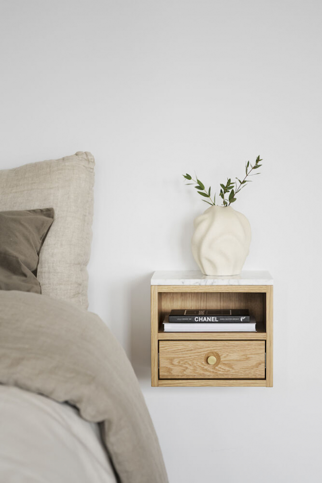 Table de nuit 'Whitmore' - Chêne