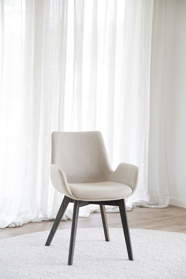 Fauteuil 'Drimsdale' - Beige/Brun
