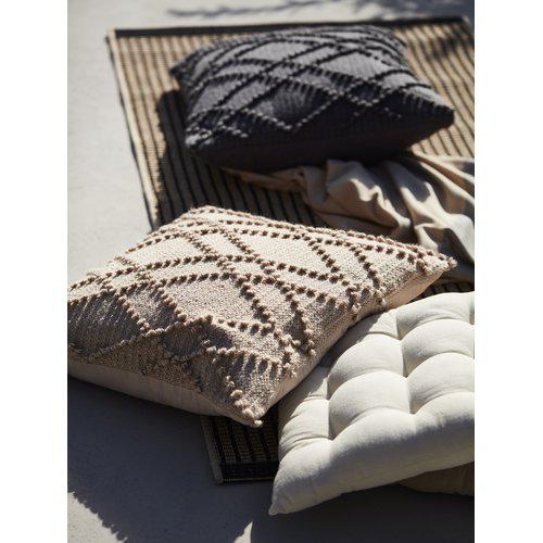 Housse de coussin 'Alma' 50x50 - Gris