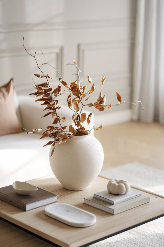 Table basse 'Deerfield' 80x80cm - Chêne