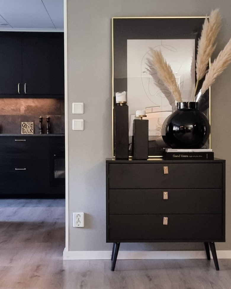 Commode 'Nordisk' - Noire