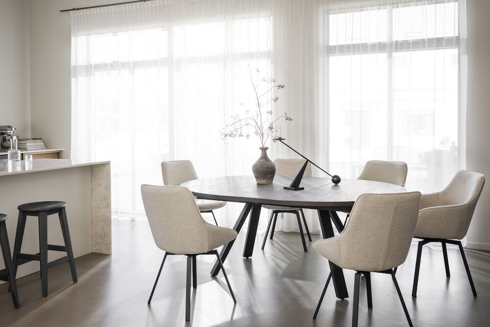 Allonge 'Maddock' - Brun