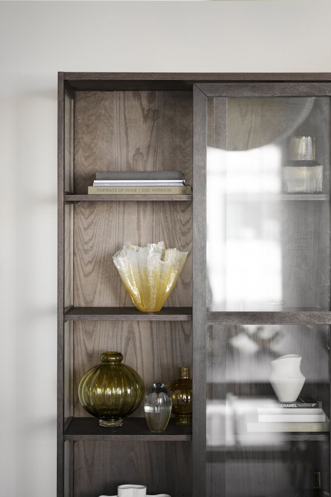 Vitrine 'Hazelton' - Brun