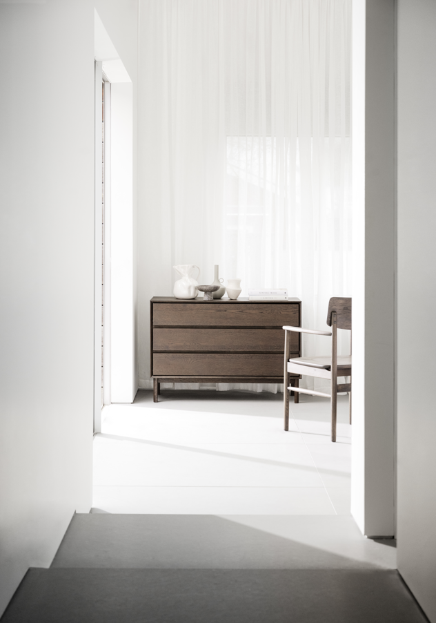 Commode 'Mackay' 3T - Brun