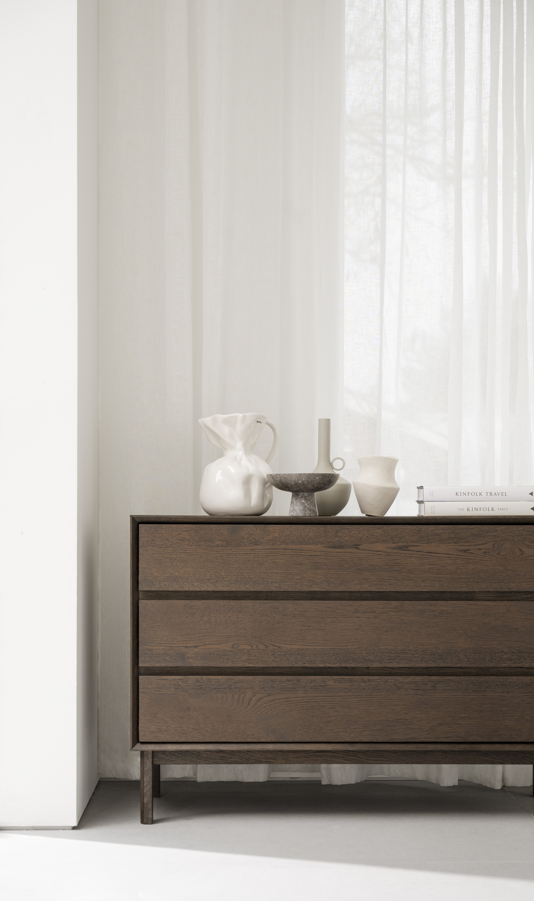 Commode 'Mackay' 3T - Brun