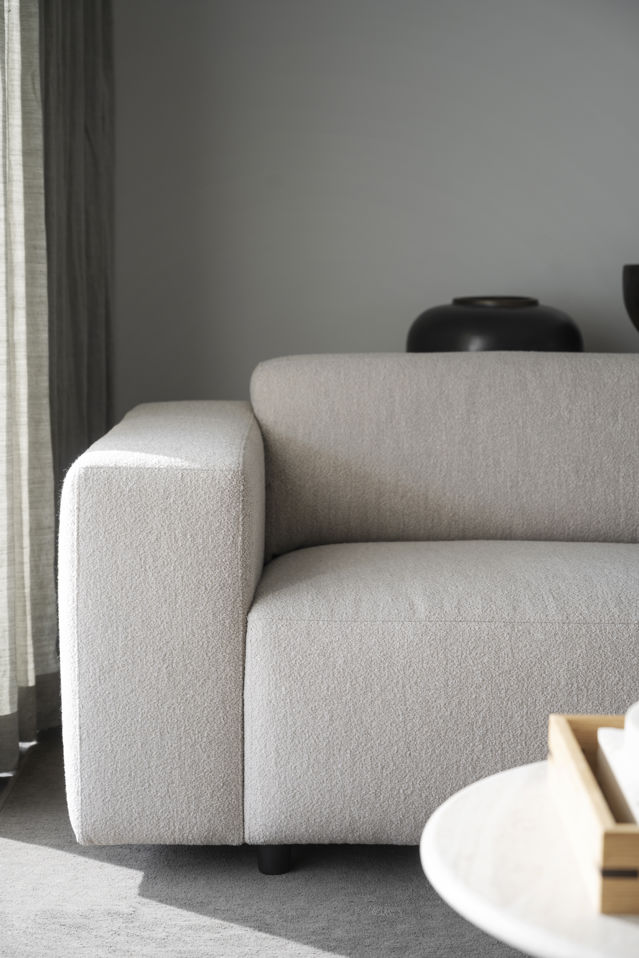 Canapé 4 places 'Willard' - Beige clair