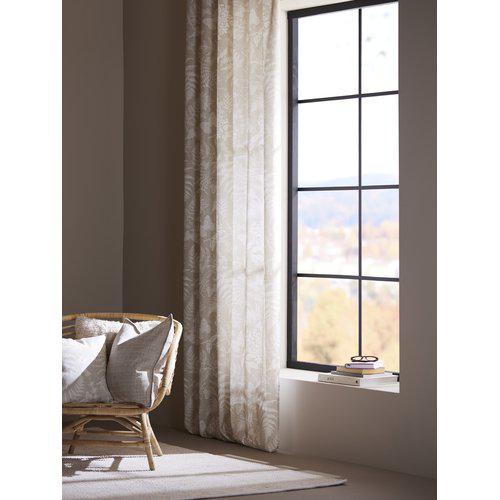 Paquet de 2 rideaux 'Fern' 135x290 - Beige