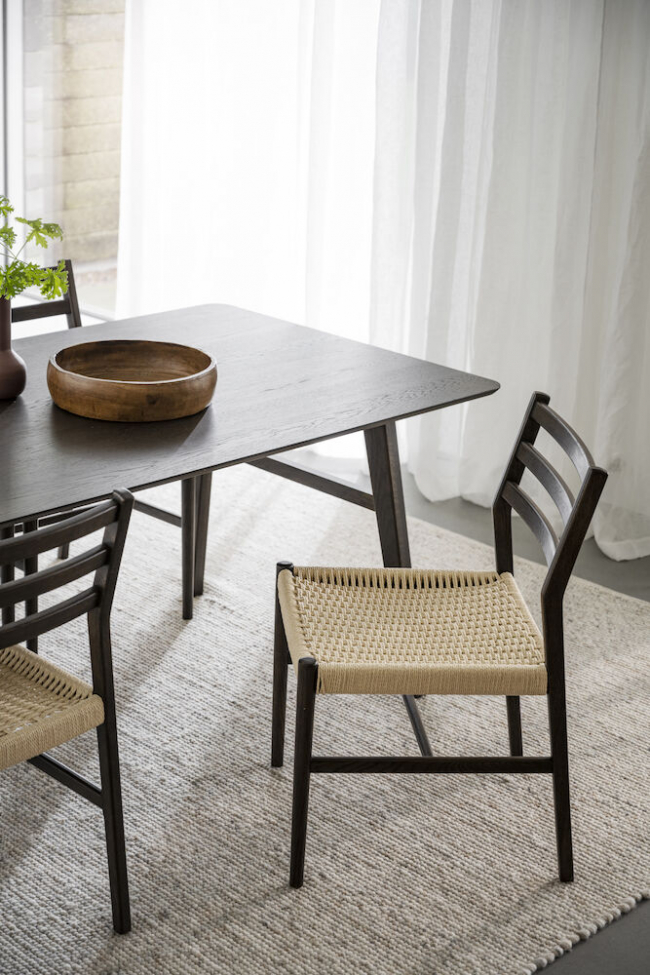 Chaise 'Harlan' - Brun