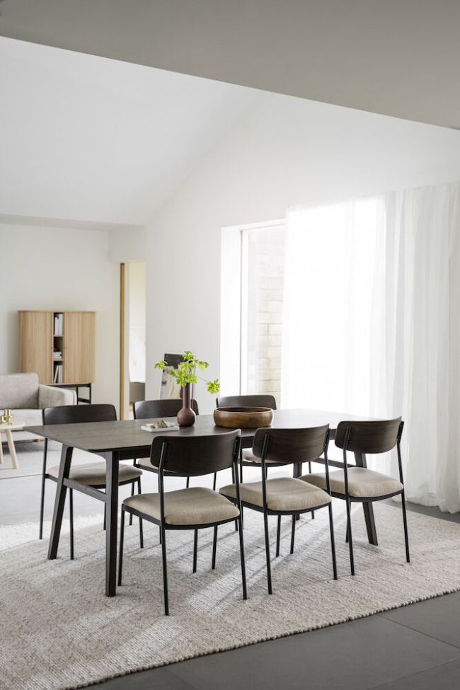 Chaise 'Maymont' - Brun