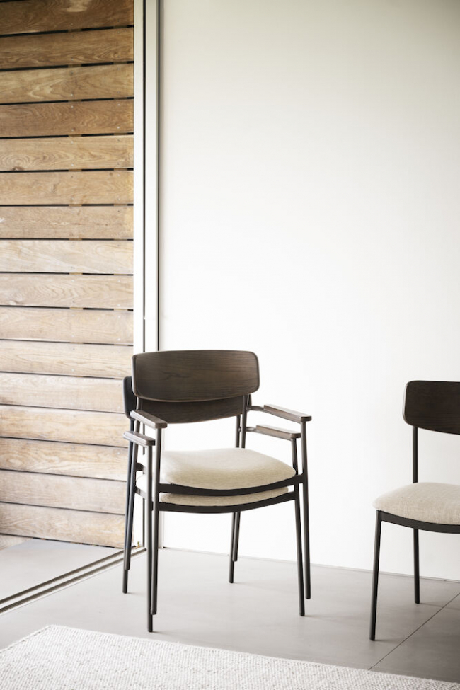 Fauteuil 'Maymont' - Brun