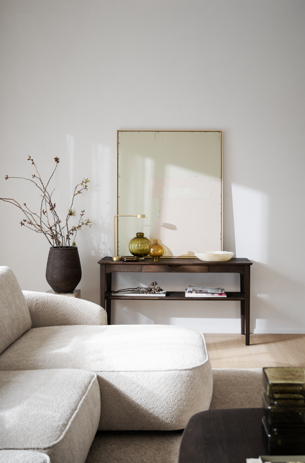 Table d'appoint 'Markham' 140cm - Brun