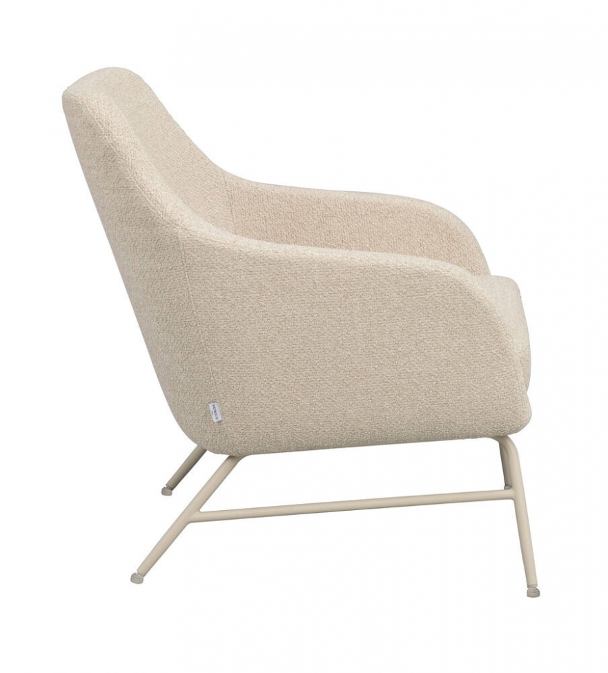Fauteuil 'Eldwin' - Beige