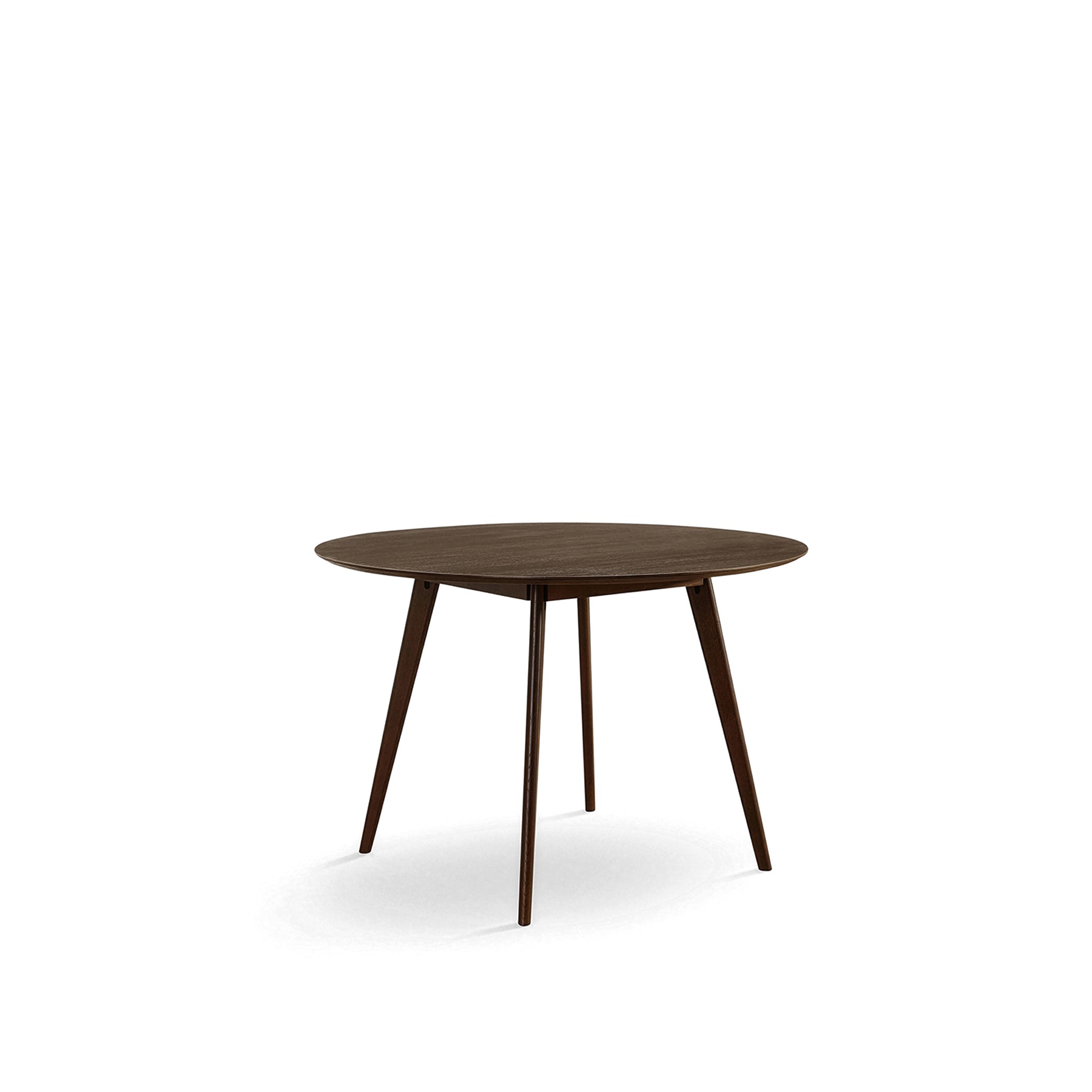 Table à manger 'Luma ' Ronde 115 cm - Noyer