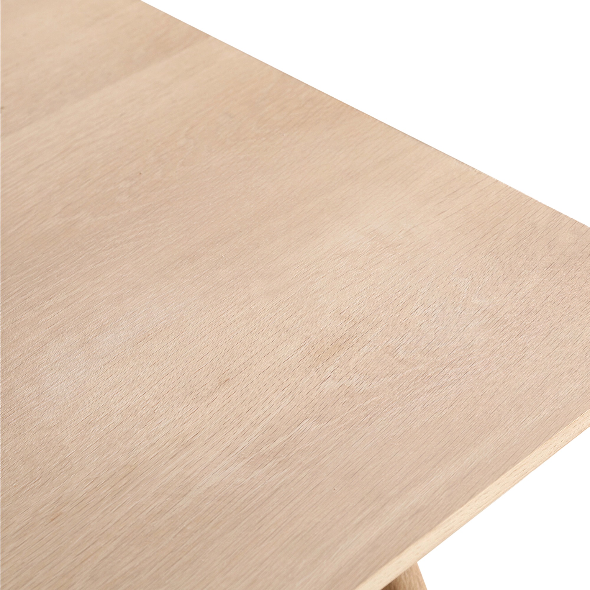 Table à manger 'Line' 180 cm - Blanc pigmenté