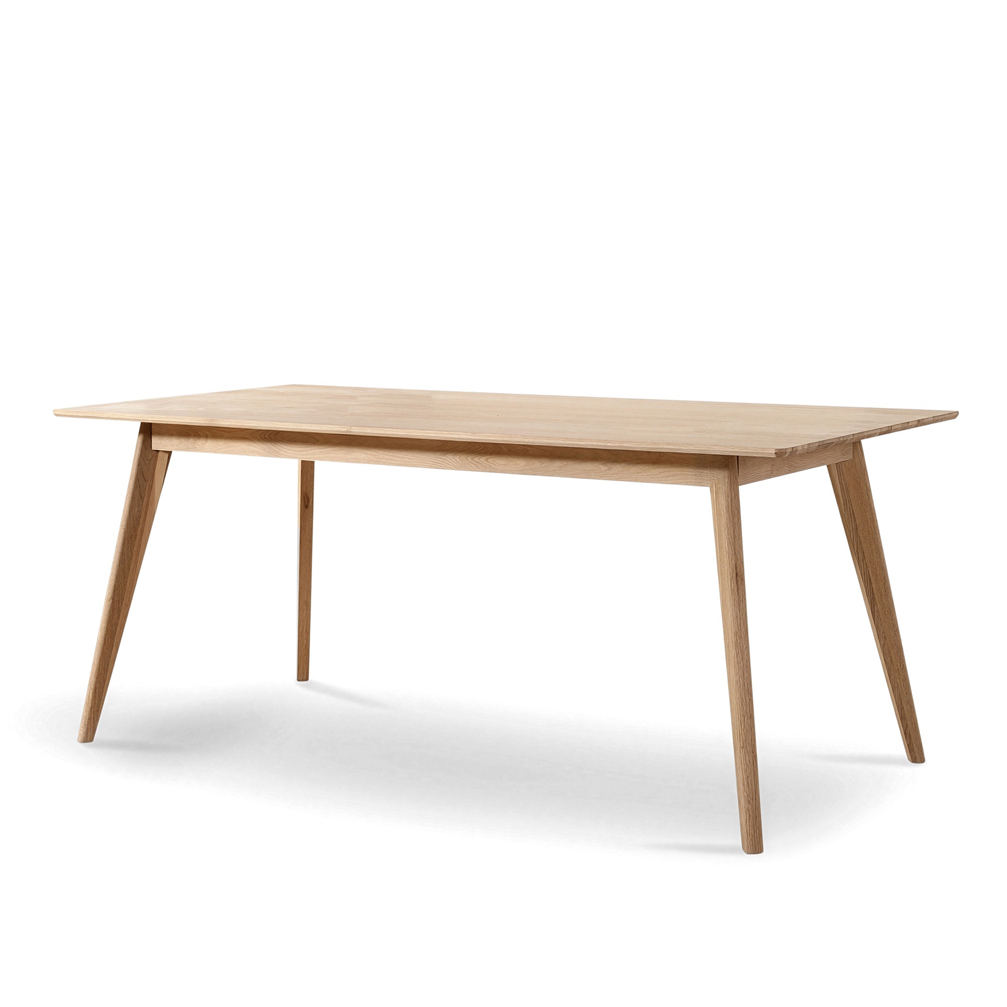 Table à manger 'Line' 180 cm - Blanc pigmenté
