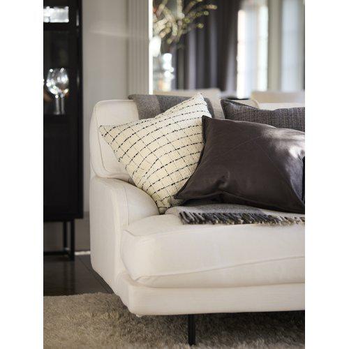 Housse de coussin 'Lycke' 45x45 - Noir