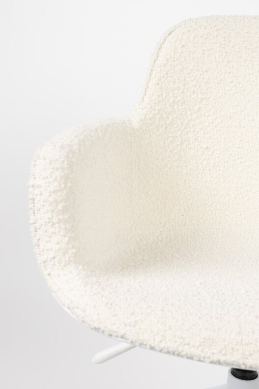 Fauteuil de bureau 'Kuip' - Blanc