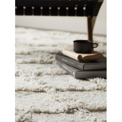 Tapis 'Ravi' 200x300 - Blanc
