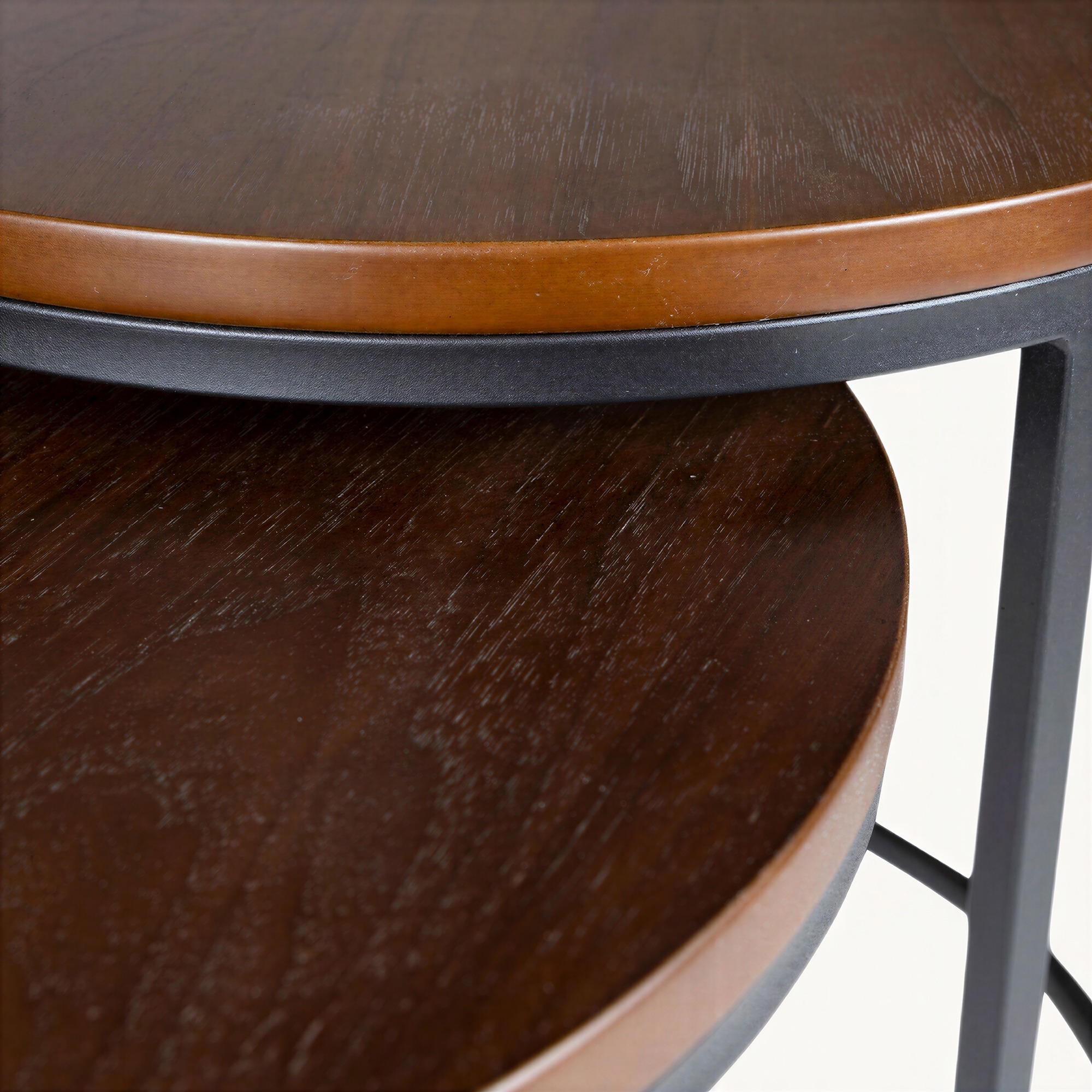 Table basse 'Prime' S 2 pièces - Noyer