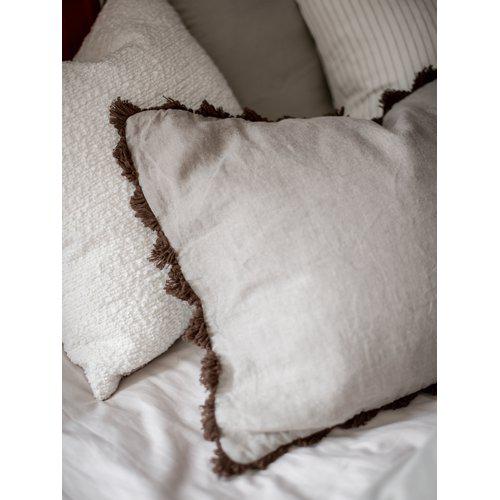 Housse de coussin 'Trond' 45x45 - Blanc