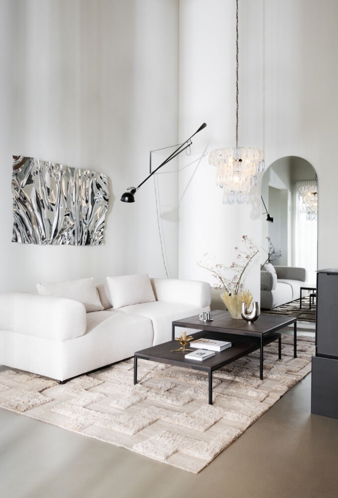 Canapé 'Falkner' - Blanc