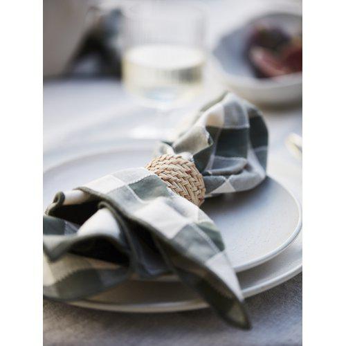 Serviette 'Mary' 45x45 - Vert