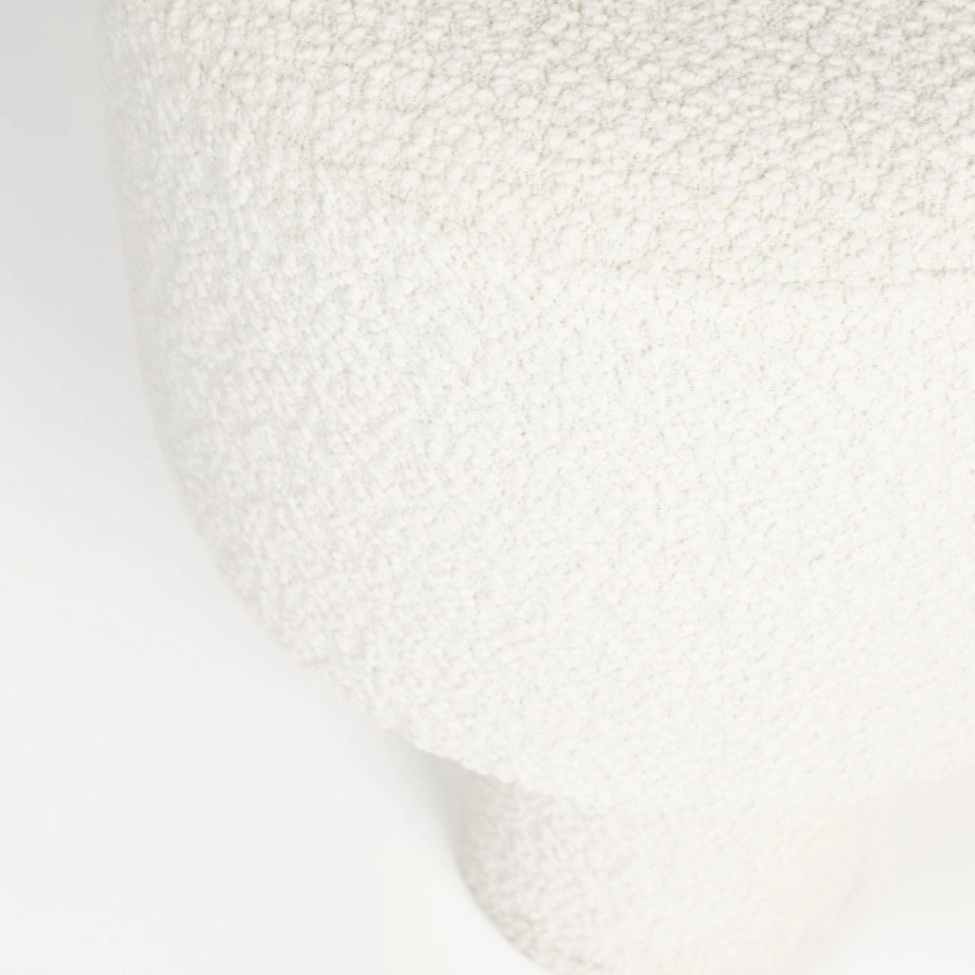 Pouf 'Marcos' - Blanc