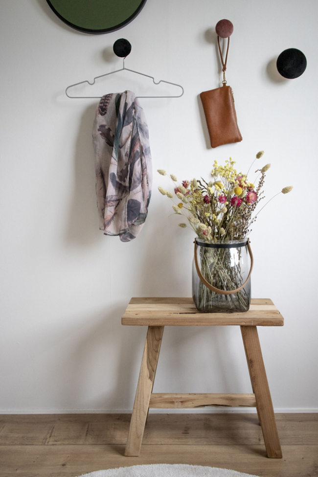 Banc en bois 'Barcelona' 50x25cm - Teck