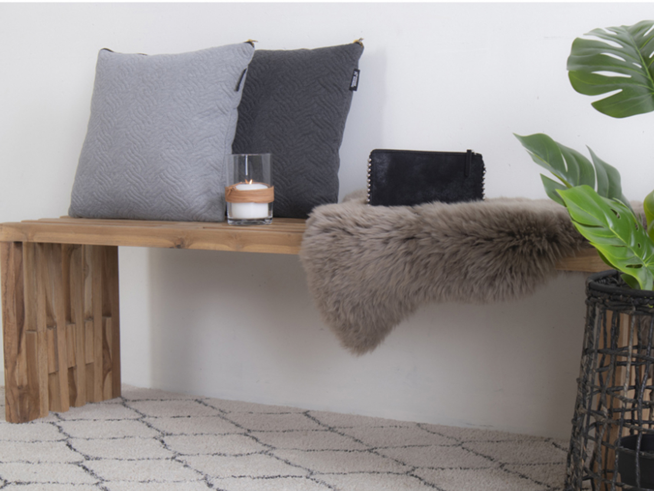 Banc 'Coloma' - Naturel