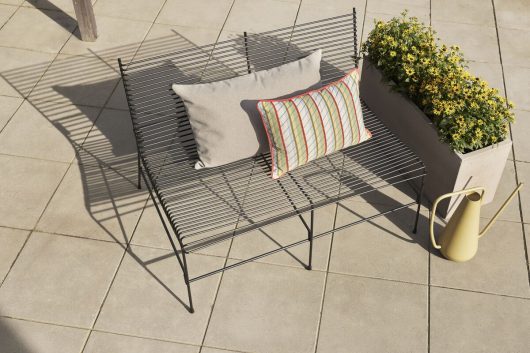 Banc String 'Park' - Noir