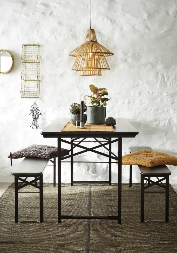 Étagère murale 'Wire' - Laiton/Fer