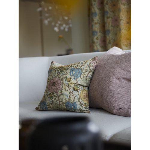 Housse de coussin 'Flore' 45x45 - Jaune