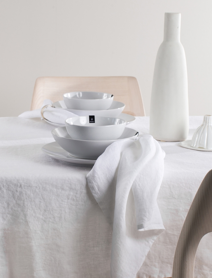 4-pack Serviette 'Sunshine' 45x45 - Blanc