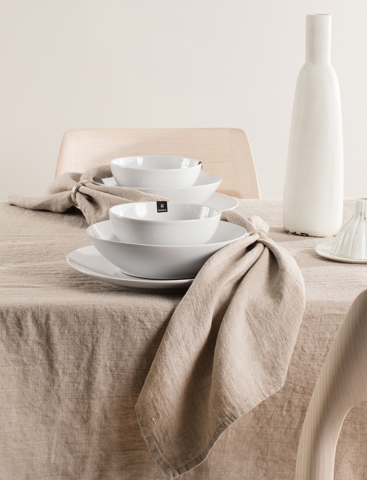 4-pack Serviette 'Sunshine' 45x45 - Naturel clair