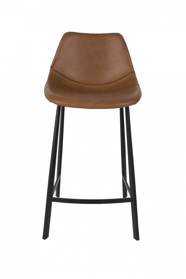 Tabouret 'Franky' S - Cognac