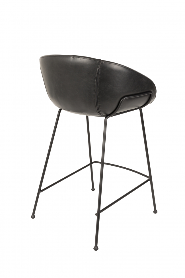 Tabouret 'Feston' - Noir