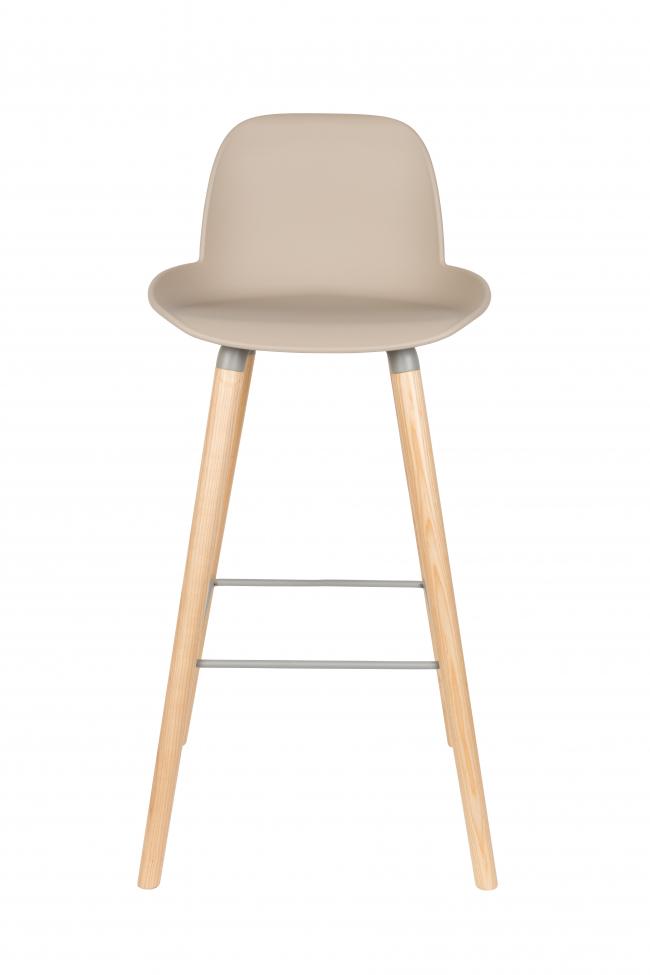 Tabouret 'Albert' - Taupe