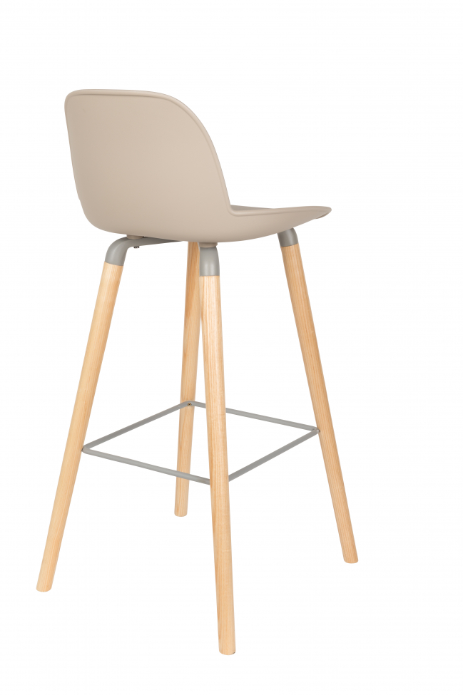 Tabouret 'Albert' - Taupe