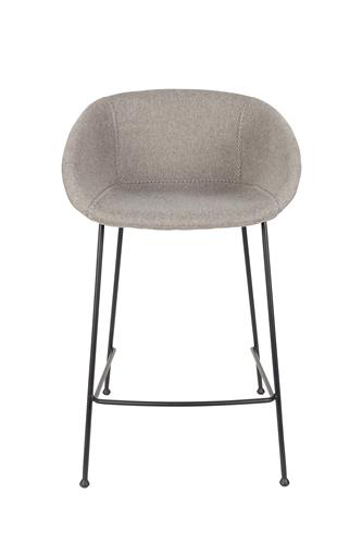 Tabouret 'Feston' - Gris