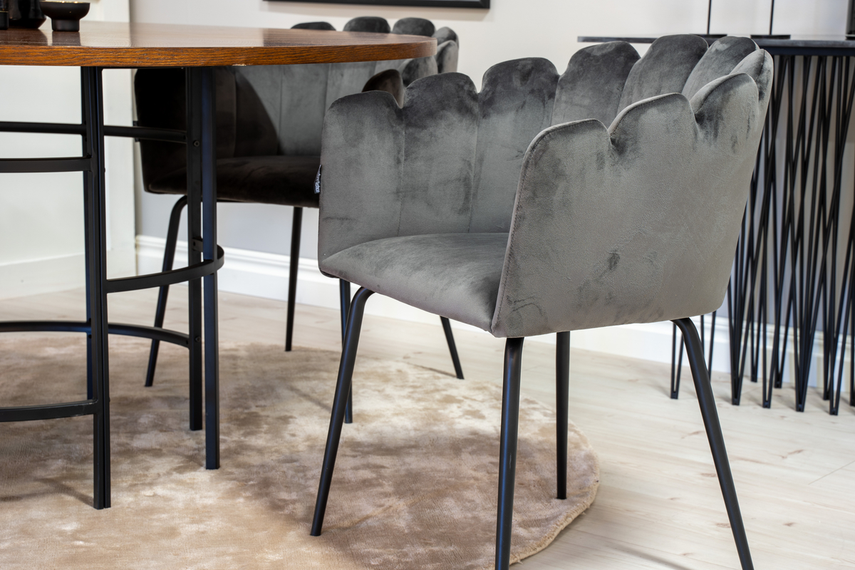 Chaise 'Flatanger' - Gris