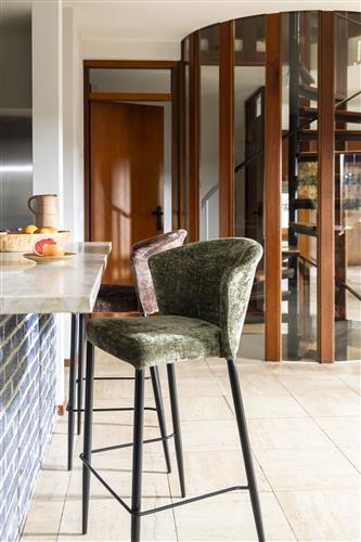 Tabouret 'Georgia' - Violet