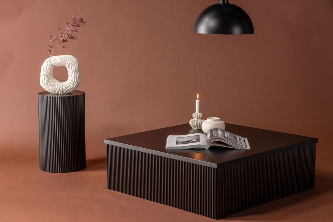 Table basse 'Ljungby' - Noir