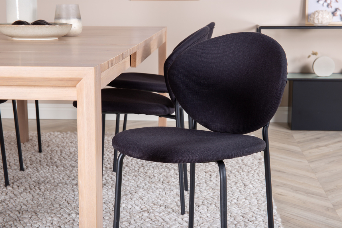 Chaise 'Borre' - Noir