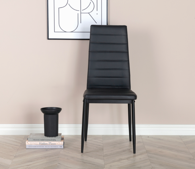 Chaise 'Brevik' - Noir