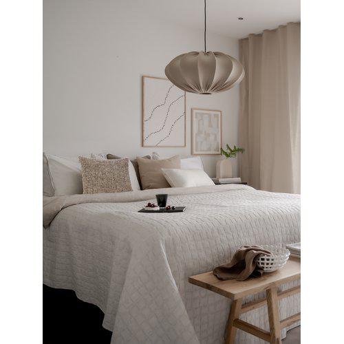 Housse de coussin 'Isa' 45x45 - Brun