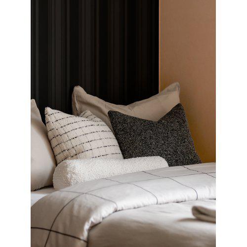 Housse de coussin 'Zayn' 45x45 - Gris